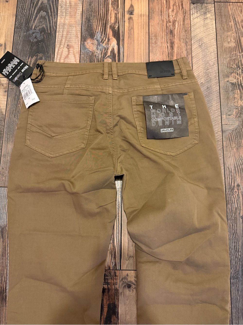 Ezekiel Chopper Men's Pants in Coffee Brown Size 34 NWT - Picture 7 of 9